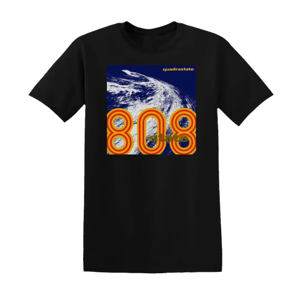 808 State - Quadrastate Album Cover T-Shirt