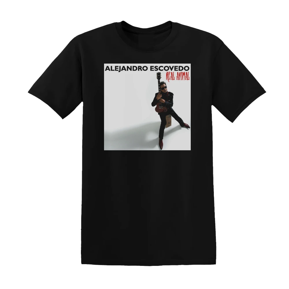 Alejandro Escovedo - Real Animal Album Cover T-Shirt
