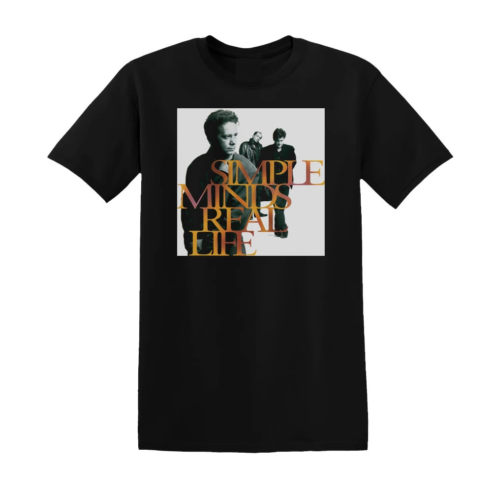 Simple Minds - Real Life 2 Album Cover T-Shirt