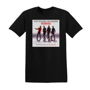 Cliff Richard & The Shadows - Reunited 50Th Anniversary Album Cover T-Shirt