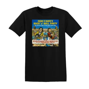 Chas 'n' Dave - Rock N Roll Party Album Cover T-Shirt