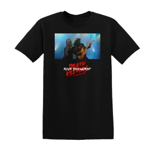 Death Keepers - Rock This World Album Cover T-Shirt