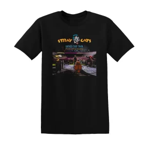 Stray Cats - Rocked This Town From La To London Album Cover T-Shirt