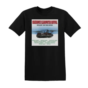 Creedence Clearwater Revival - Rollin On The River Album Cover T-Shirt