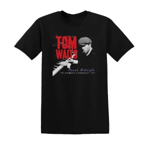 Tom Waits - Round Midnight The Minneapolis Broadcast 1975 Album Cover T-Shirt