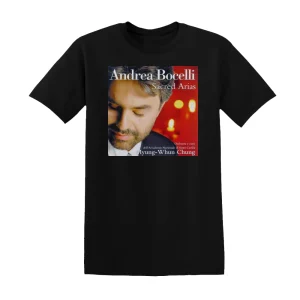 Andrea Bocelli - Sacred Arias Album Cover T-Shirt