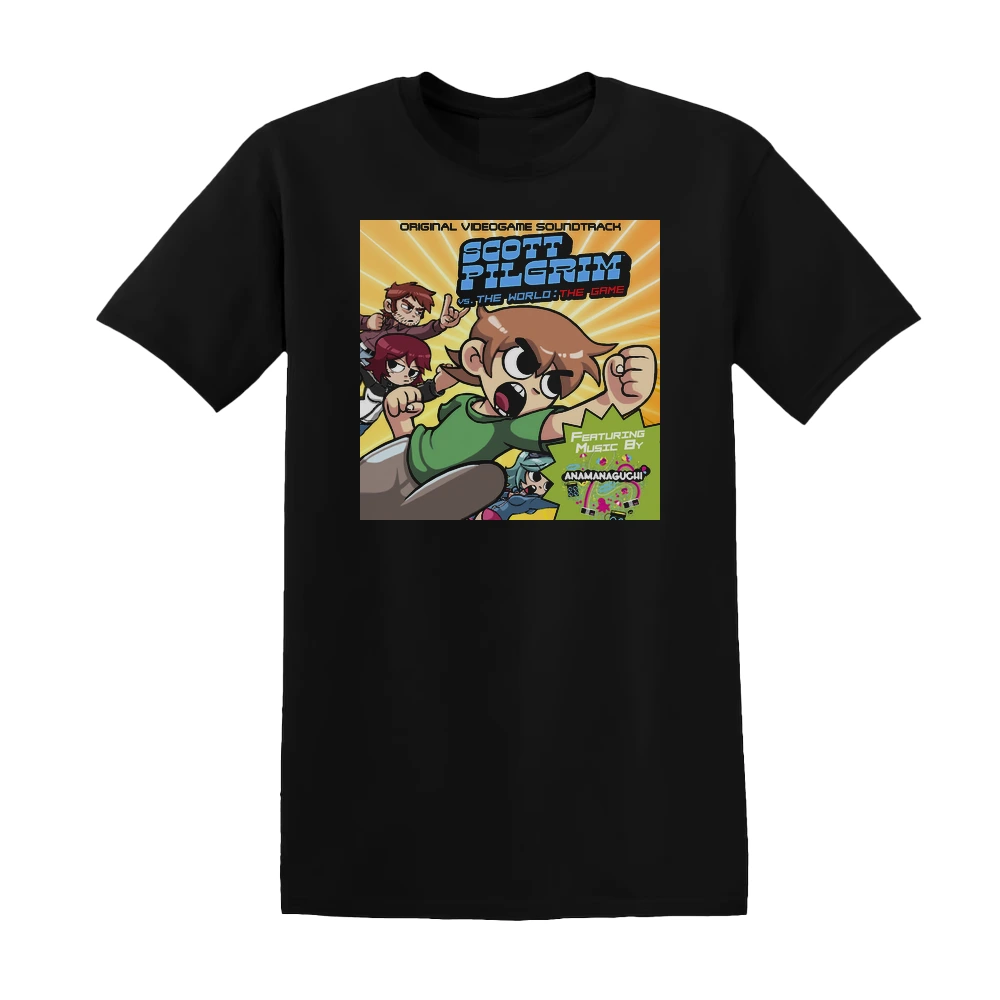 Anamanaguchi - Scott Pilgrim Vs The World The Game Album Cover T-Shirt