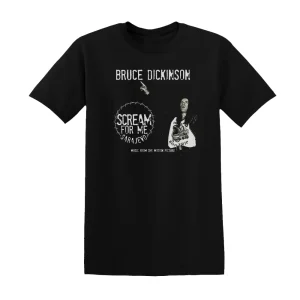 Bruce Dickinson - Scream For Me Sarajevo Music From The Motion Picture Album Cover T-Shirt