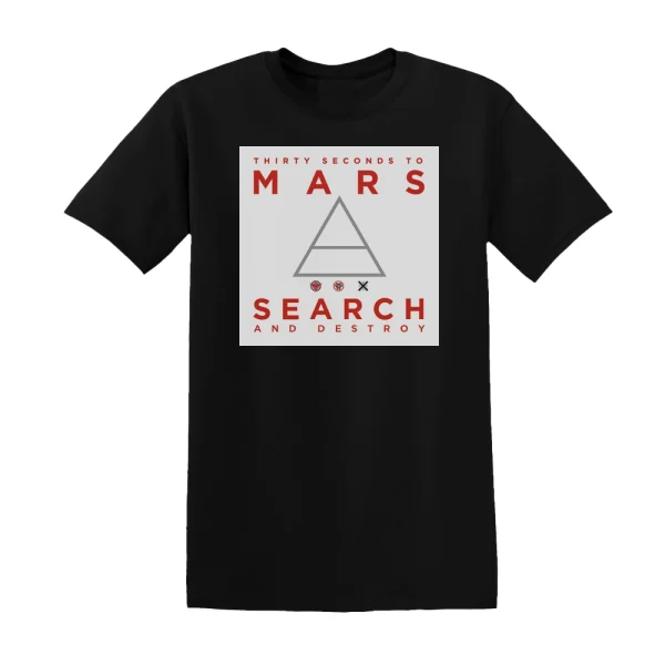 30 Seconds to Mars - Search And Destroy Album Cover T-Shirt