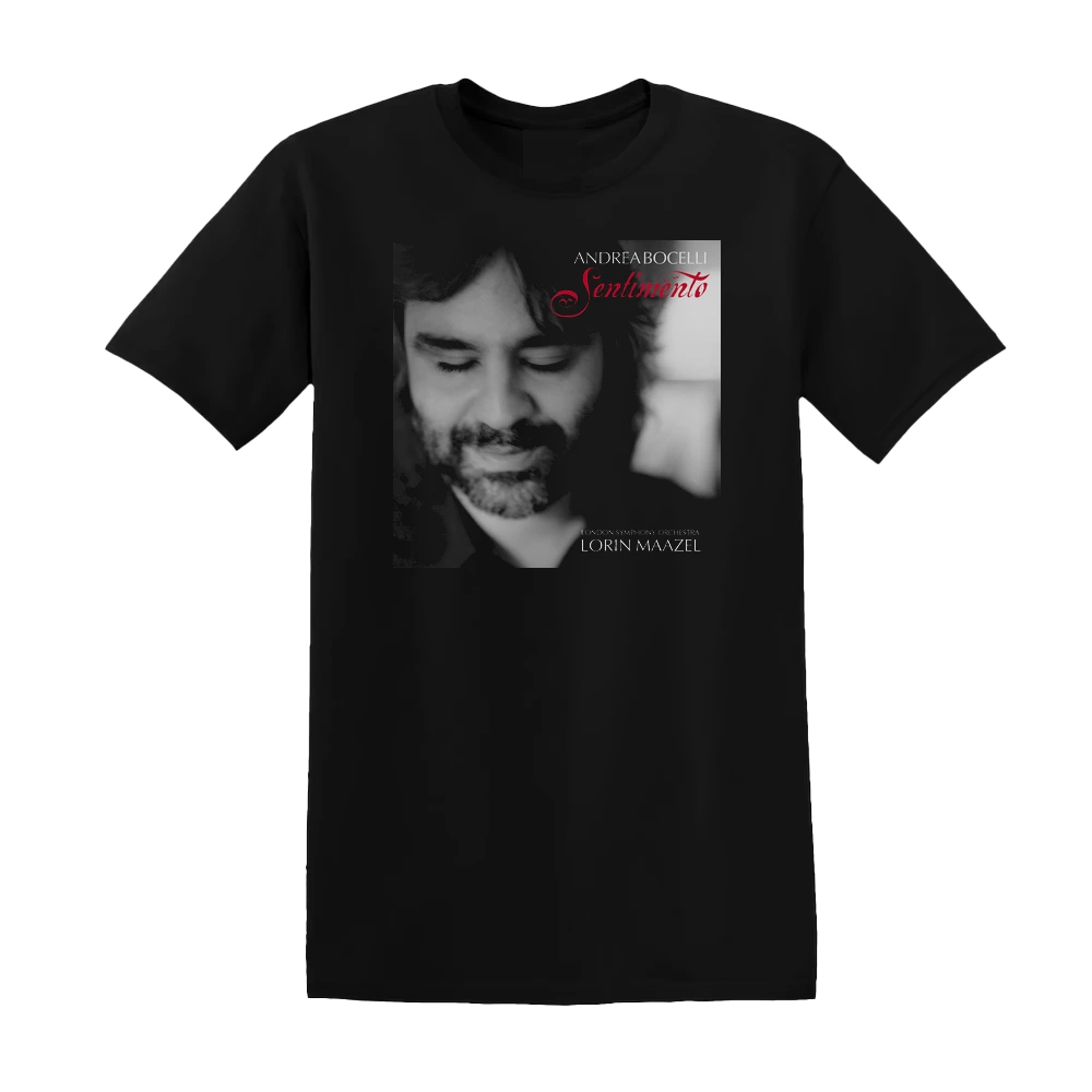Andrea Bocelli - Sentimento Album Cover T-Shirt