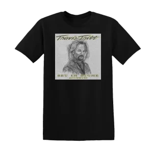 Travis Tritt - Set In Stone Acoustic Album Cover T-Shirt
