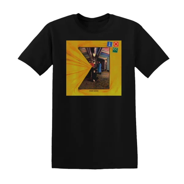 10cc - Sheet Music Album Cover T-Shirt