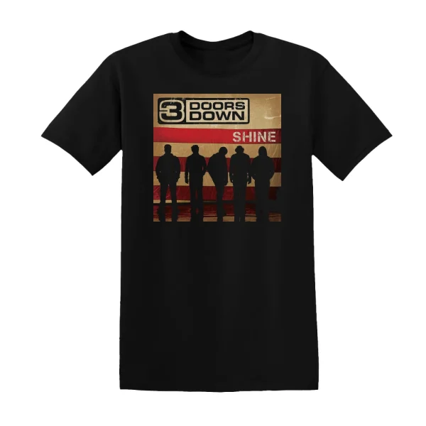 3 Doors Down - Shine Album Cover T-Shirt