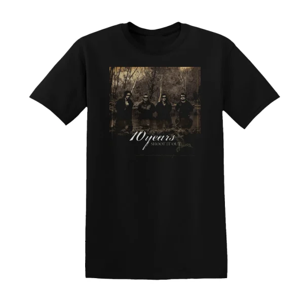 10 Years - Shoot It Out Album Cover T-Shirt