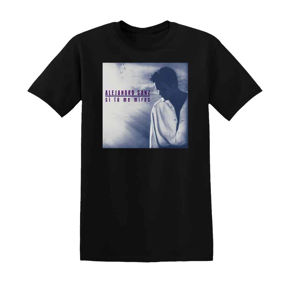 Alejandro Sanz - Si T Me Miras Album Cover T-Shirt
