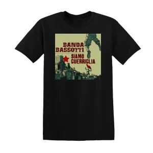 Banda Bassotti - Siamo Guerriglia Album Cover T-Shirt