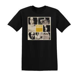 Caetano Veloso - Singles Album Cover T-Shirt