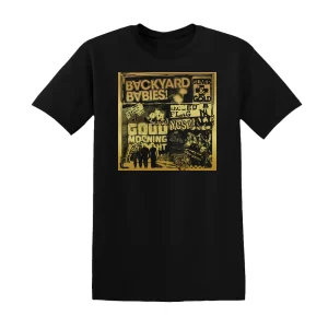 Backyard Babies - Sliver And Gold Album Cover T-Shirt