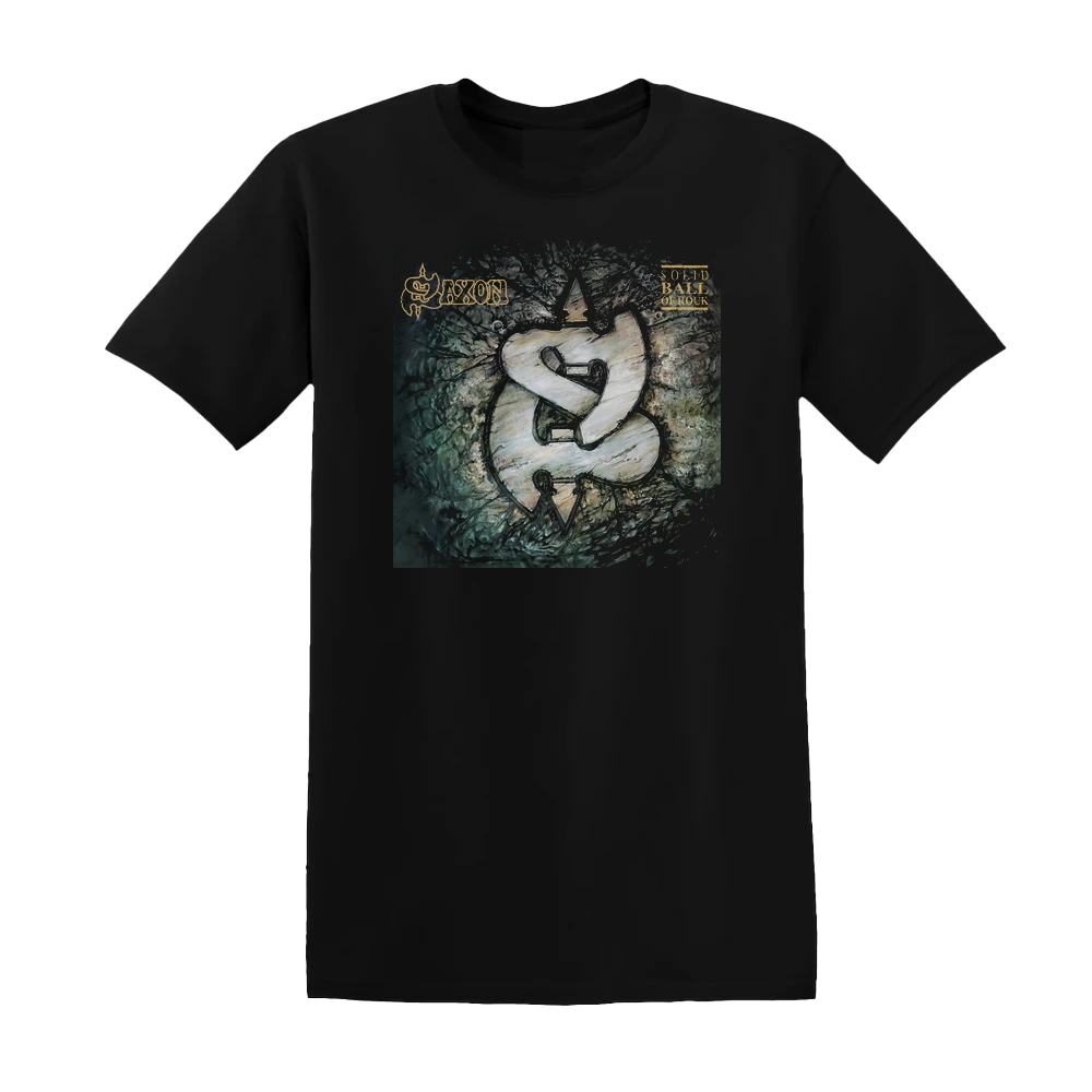 Saxon - Solid Ball Of Rock Album Cover T-Shirt