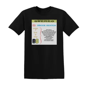 Brook Benton - Songs I Love To Sing Album Cover T-Shirt