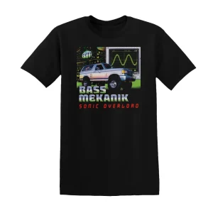 Bass Mekanik - Sonic Overload Album Cover T-Shirt