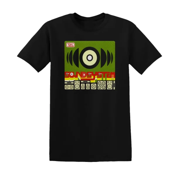 311 - Soundsystem Album Cover T-Shirt