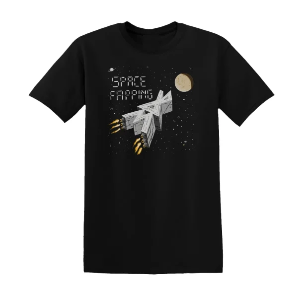 3d6 - Space Fapping Album Cover T-Shirt