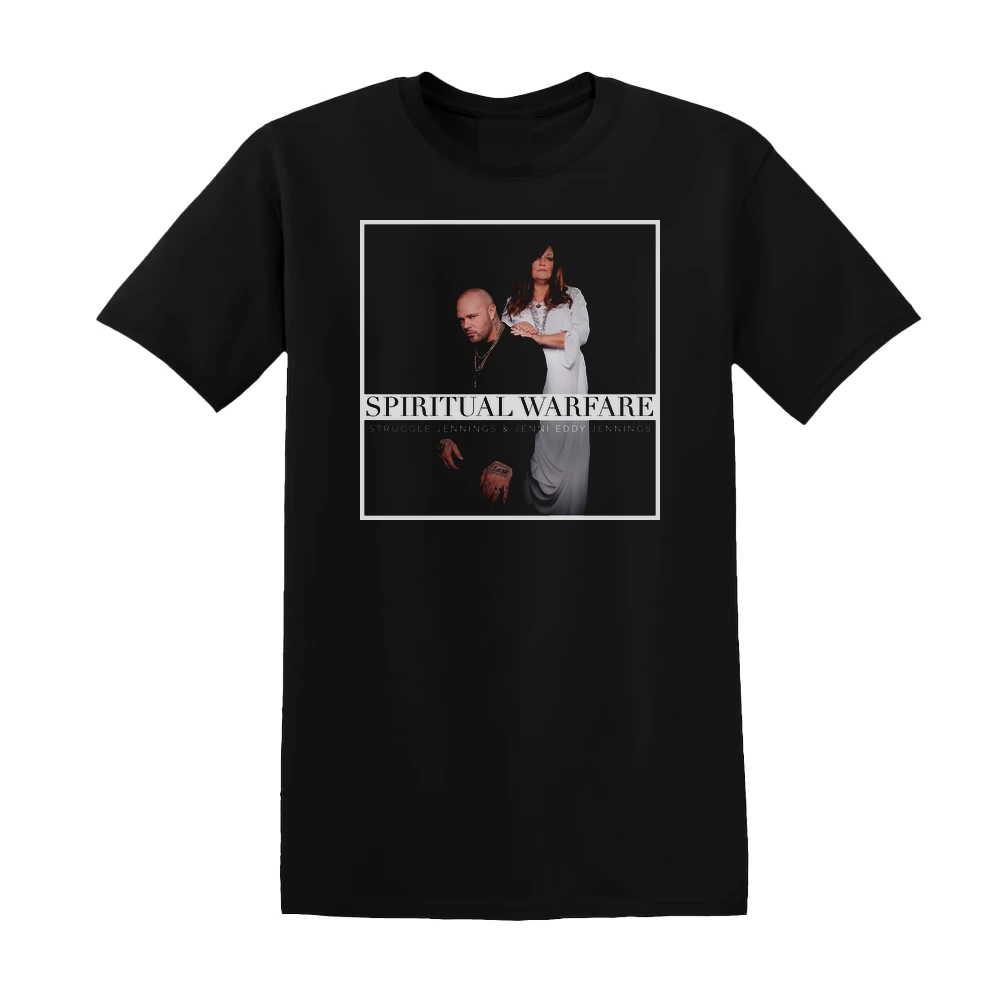 Struggle Jennings - Spiritual Warfare Album Cover T-Shirt