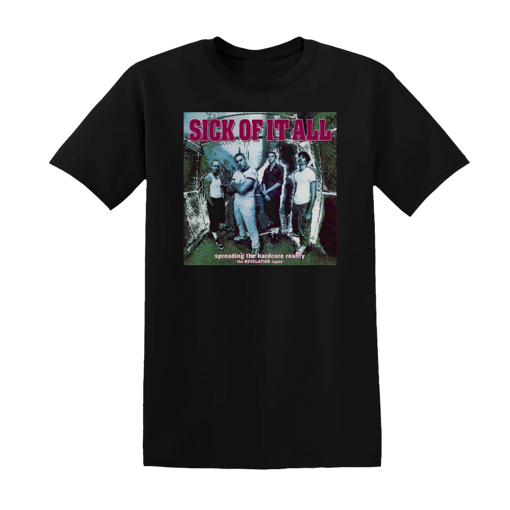 Sick of It All - Spreading The Hardcore Reality Album Cover T-Shirt