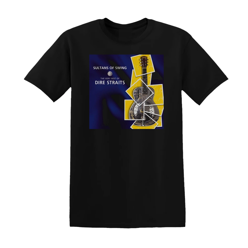 Dire Straits - Sultans Of Swing The Very Best Of Dire Straits Album Cover T-Shirt
