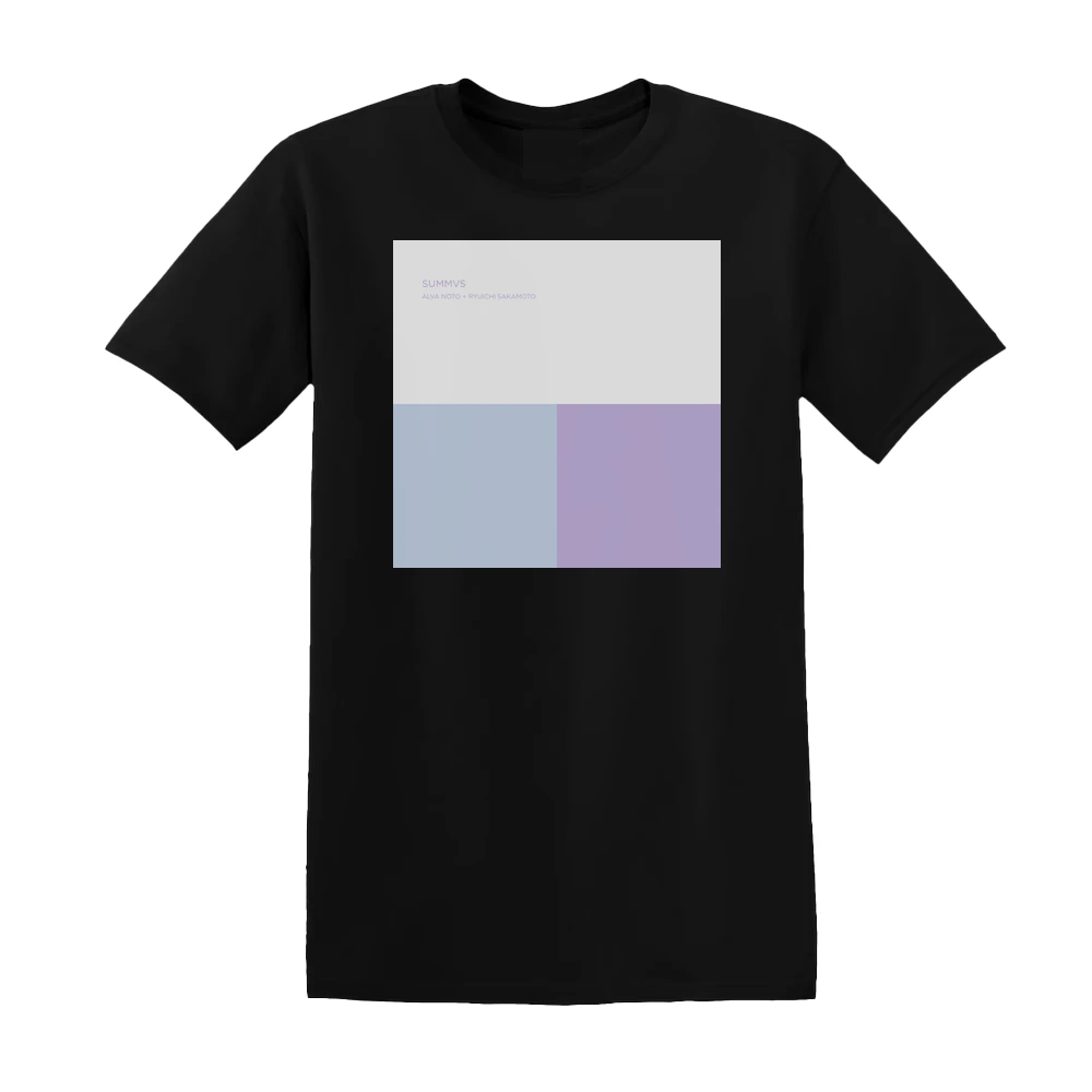 Alva Noto + Ryuichi Sakamoto - Summvs Album Cover T-Shirt