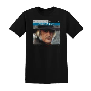 Charlie Rich - Super Hits Album Cover T-Shirt