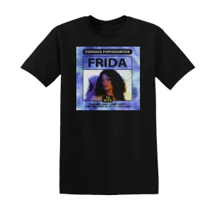 Anni-Frid Lyngstad - Svenska Popfavoriter Album Cover T-Shirt