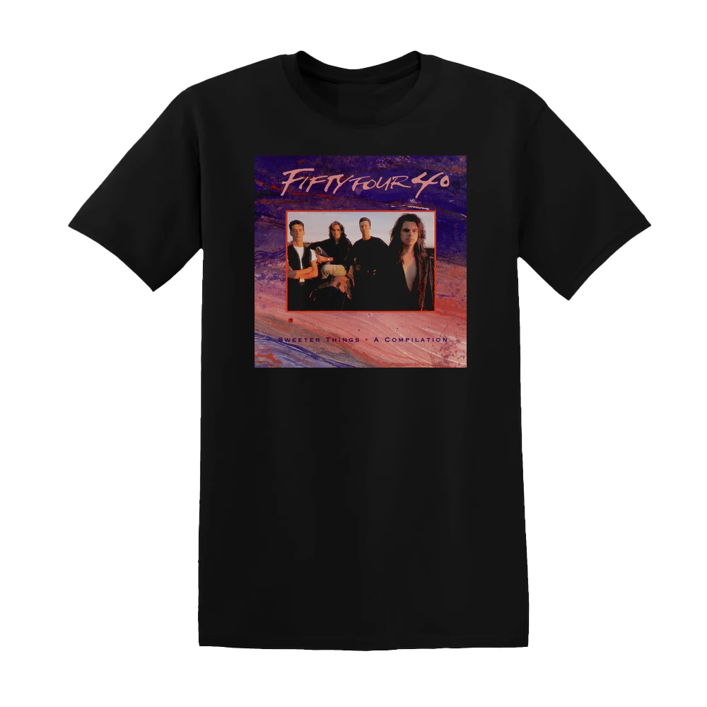54-40 - Sweeter Things A Compilation Album Cover T-Shirt