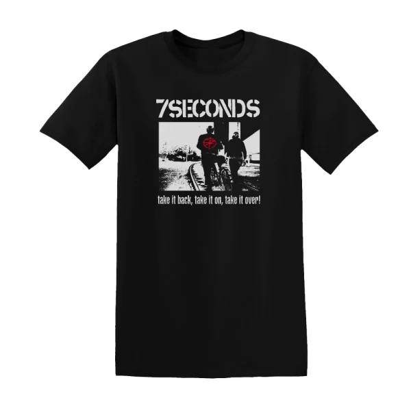 7 Seconds - Take It Back Take It On Take It Over Album Cover T-Shirt