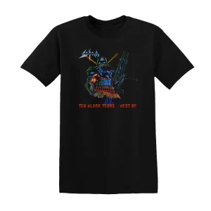 Sodom - Ten Black Years Best Of Album Cover T-Shirt