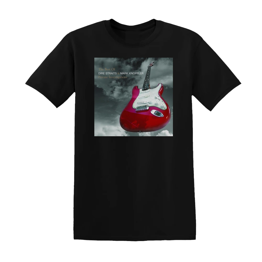 Dire Straits - The Best Of Dire Straits Mark Knopfler Private Investigatio Album Cover T-Shirt