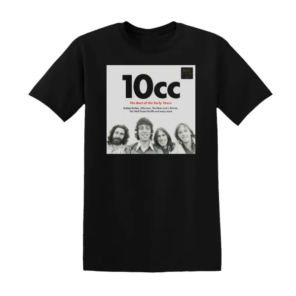 10cc - The Best Of The Early Years Album Cover T-Shirt