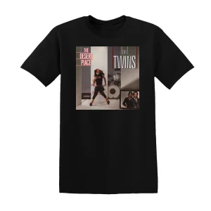 The Twins - The Desert Place  Night Light And Shadows Album Cover T-Shirt