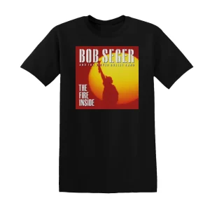 Bob Seger & The Silver Bullet Band - The Fire Inside Album Cover T-Shirt
