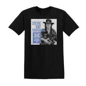 Stevie Ray Vaughan - The Fire Meets The Fury The Radio Broadcasts 1989 Album Cover T-Shirt