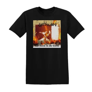 Satyricon - The Forest Is My Throne Album Cover T-Shirt
