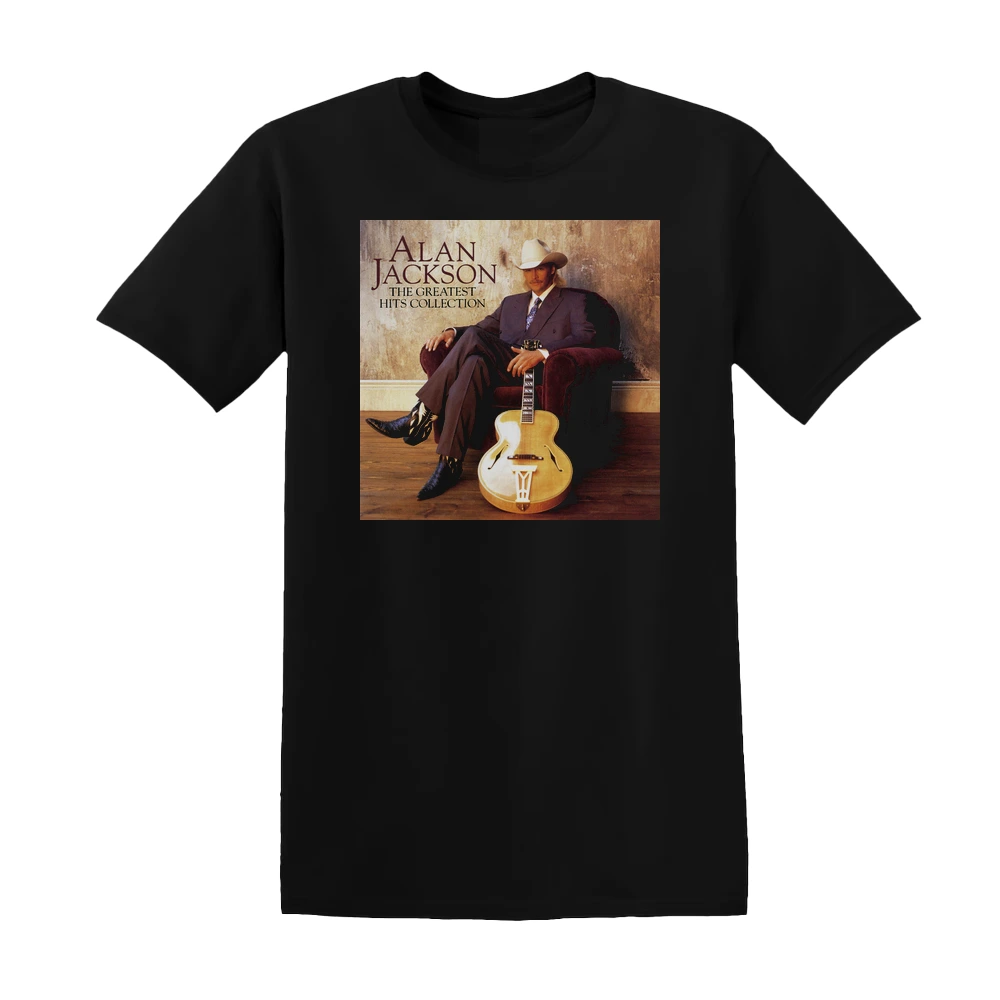 Alan Jackson - The Greatest Hits Collection Album Cover T-Shirt