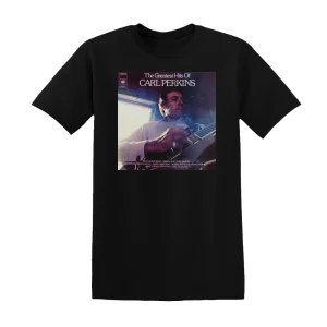 Carl Perkins - The Greatest Hits Of Carl Perkins Album Cover T-Shirt