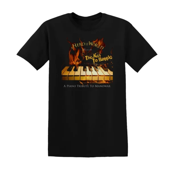 A Hero for the World - The Key To Battle A Piano Tribute To Manowar Album Cover T-Shirt
