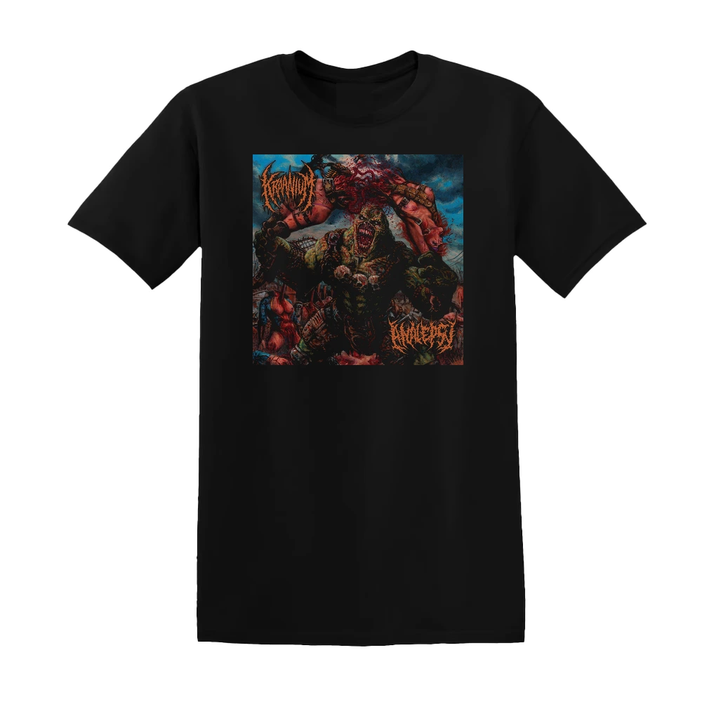 Analepsy - The Kraanialepsy Split Album Cover T-Shirt