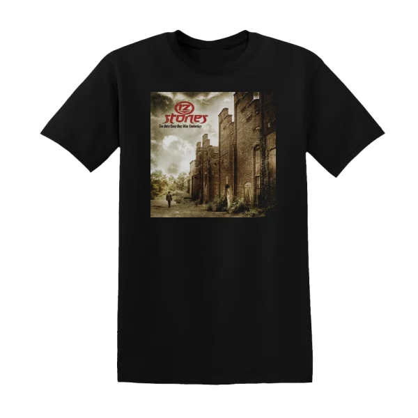 12 Stones - The Only Easy Day Was Yesterday Album Cover T-Shirt