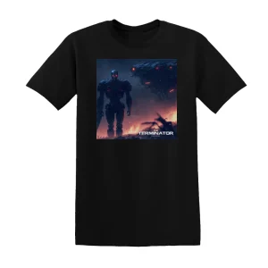 State Azure - The Terminator Album Cover T-Shirt