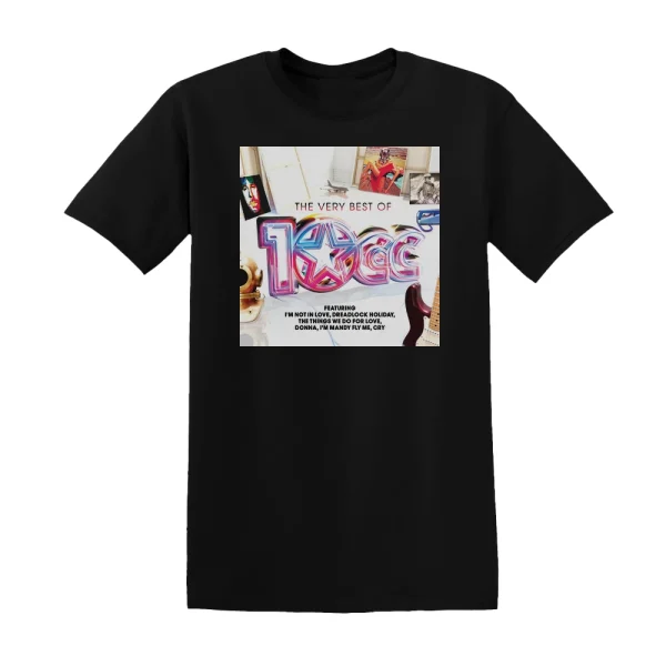 10cc - The Very Best Of 10Cc Album Cover T-Shirt