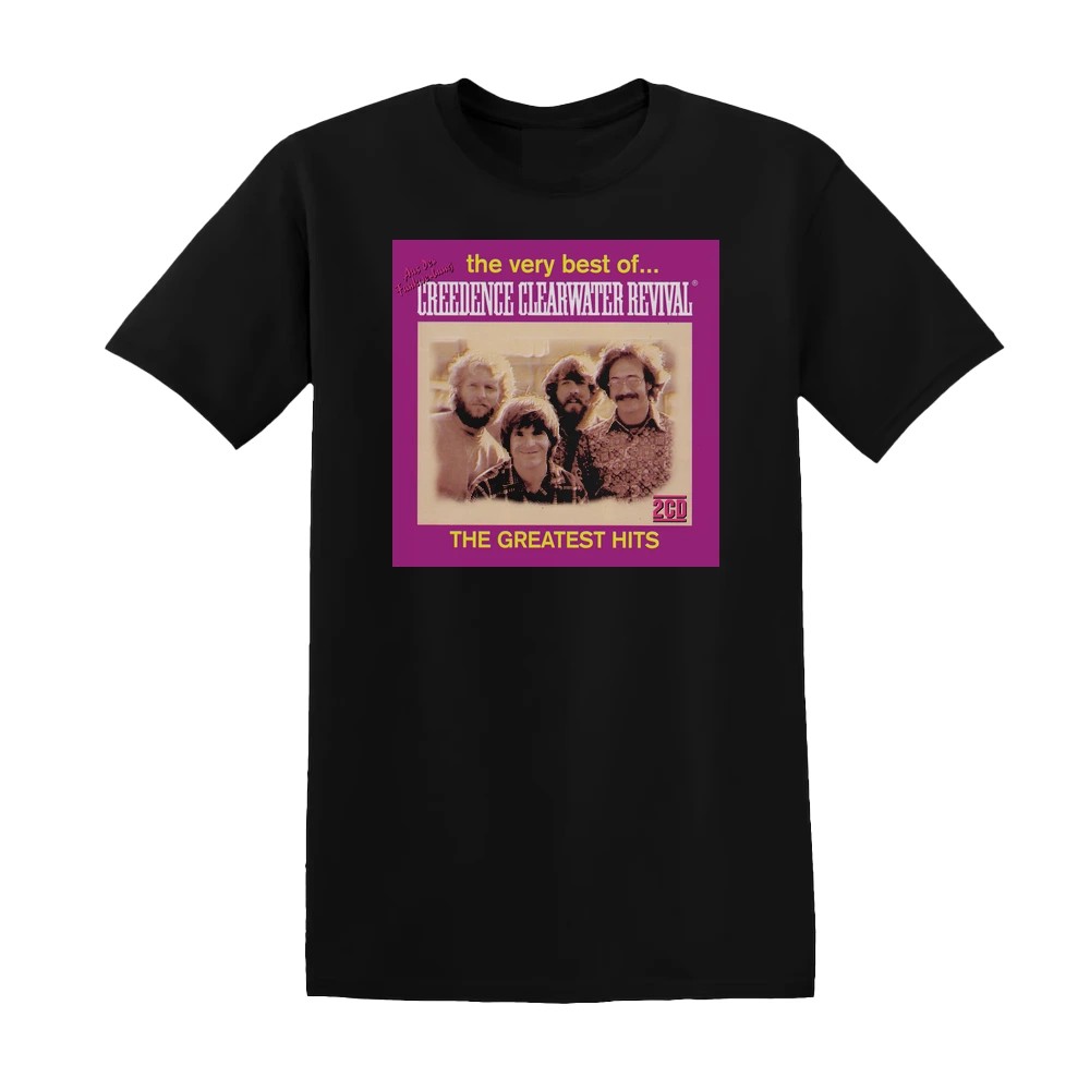 Creedence Clearwater Revival - The Very Best Of Creedence Clearwater Revival Album Cover T-Shirt